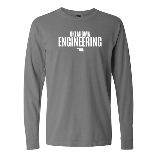 Comfort Colors Ringspun Long Sleeve Tee -- Grey