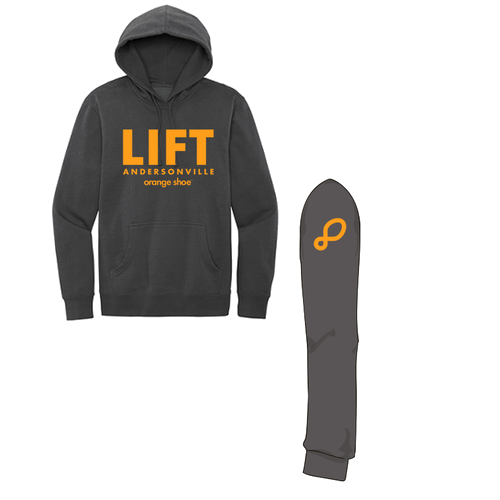LIFT Hoodie -- Charcoal