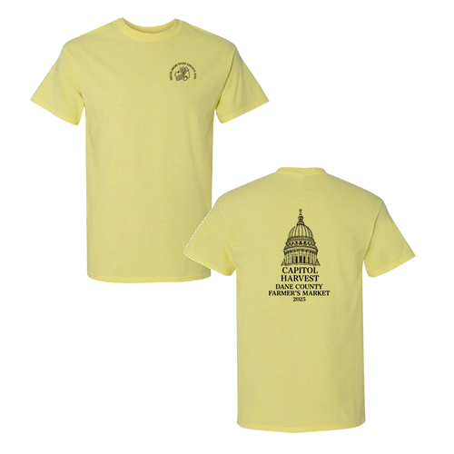 Gildan Heavy Cotton Basic T-Shirt -- Cornsilk