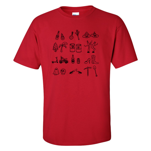 Gildan Ultra Cotton Basic T-Shirt -- Cherry Red