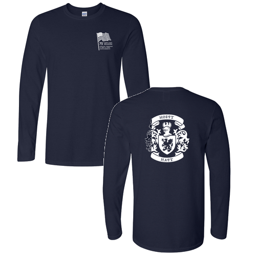 Gildan Softstyle Longsleeve T Shirt -- Navy