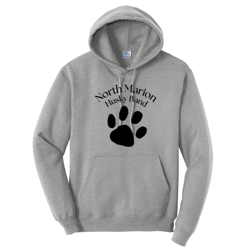 Port and Company Core Fleece Pullover Hooded Sweatshirt -- Athletic Heather