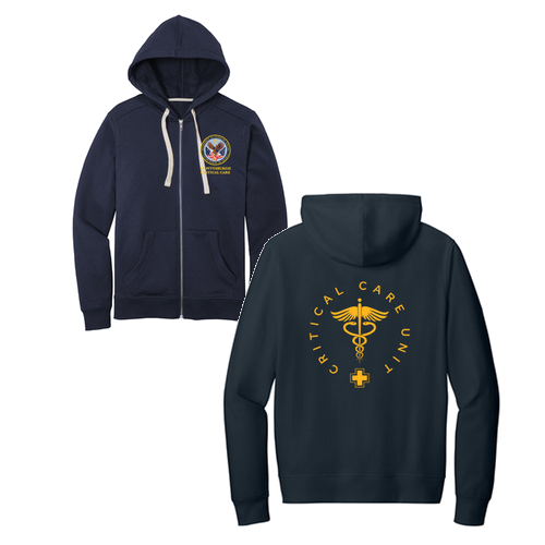 District Re-Fleece Full-Zip Hoodie -- True Navy