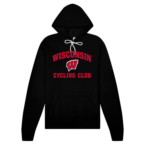 Wisconsin Cycling Club Hoodie -- Black