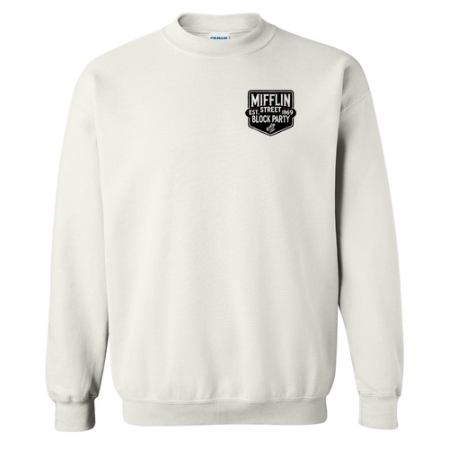 Gildan Heavy Blend Crew Neck Sweatshirt -- White