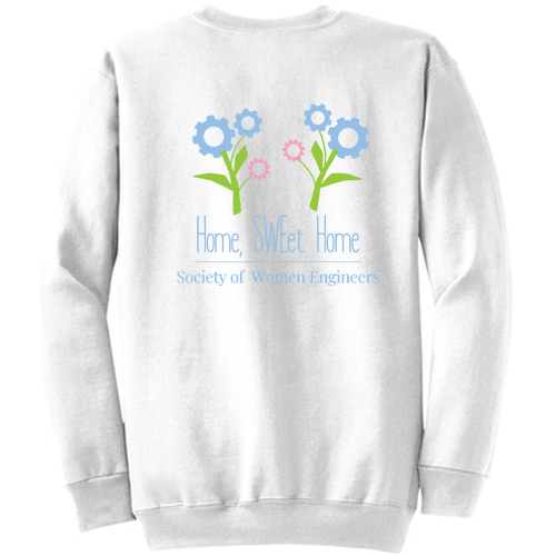Port and Company Classic Crewneck Sweatshirt -- White