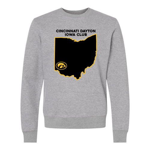 J. America BTB Fleece Crew -- Oxford
