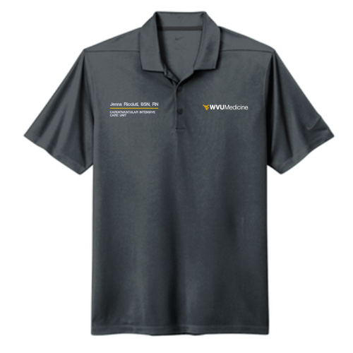 Nike Dri-Fit Micro Pique 2.0 Polo -- Anthracite