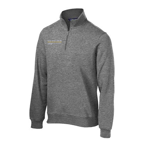 Sport Tek Quarter Zip Sweatshirt -- Vintage Heather