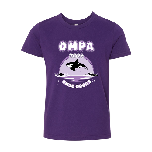 Bella Canvas Youth Short-Sleeve T-Shirt -- Team Purple
