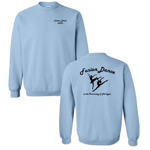 Gildan Heavy Blend Crew Neck Sweatshirt -- Light Blue