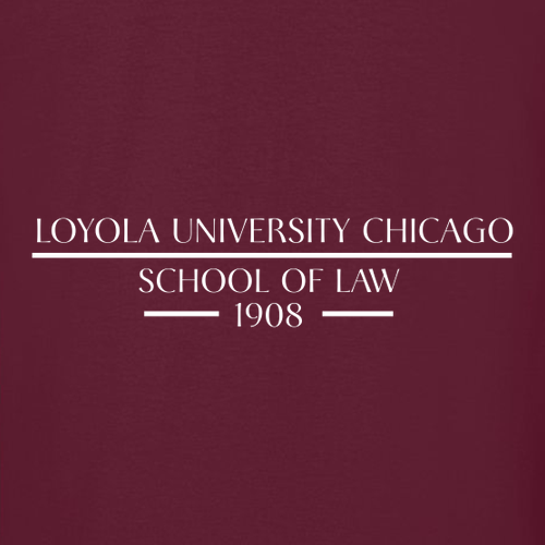 School Of Law Est. 1908 Basic T-Shirt -- Maroon