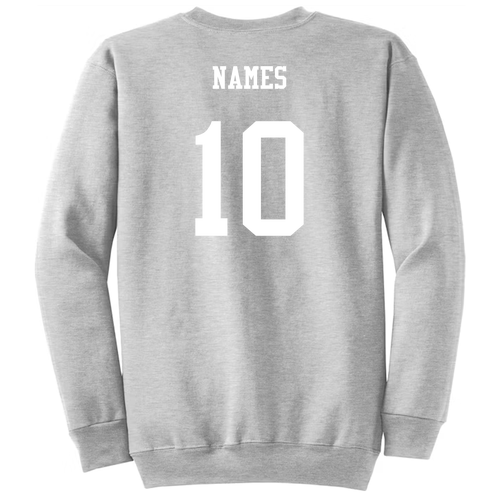 Port and Company Classic Crewneck Sweatshirt -- Ash
