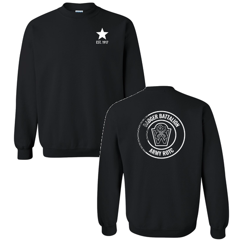 Gildan Heavy Blend Crew Neck Sweatshirt -- Black
