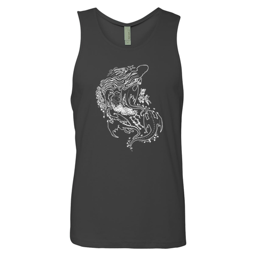 Next Level Apparel Mens Premium Jersey Tank -- Heavy Metal