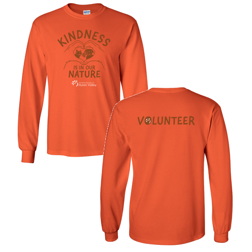 Gildan Ultra Cotton Longsleeve Basic T-Shirt -- Orange