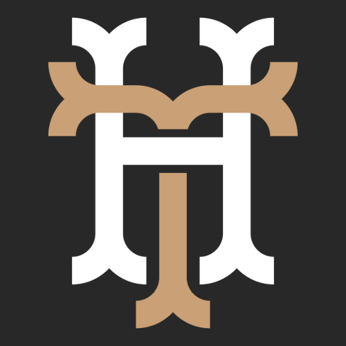 Hiraya Training House Monogram Dad hat-- Black