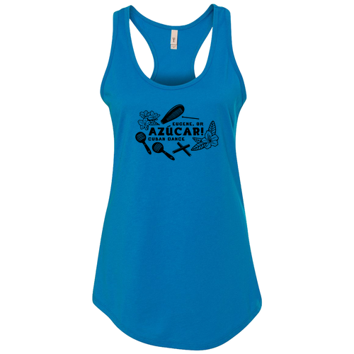 Next Level Ladies Ideal Racerback Tank -- Turquoise