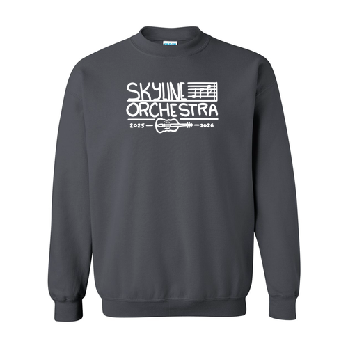 Gildan Heavy Blend Crewneck Sweatshirt -- Charcoal