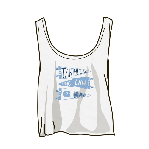 BELLA+CANVAS Women’s Micro Rib Racer Tank -- Solid White Blend
