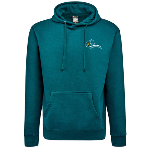 J America Unisex BTB Fleece Hooded Sweatshirt -- Storm