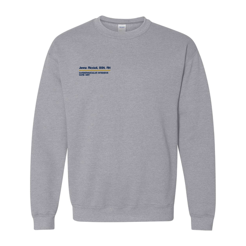 Gildan Heavy Blend Crew Neck Sweatshirt -- Sport Grey