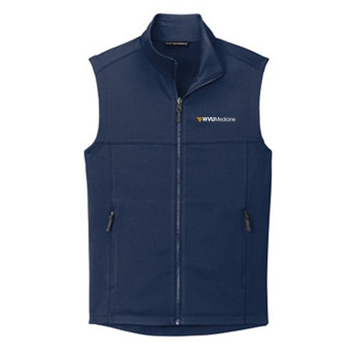 Port Authority Collective Smooth Fleece Vest -- River Blue Navy