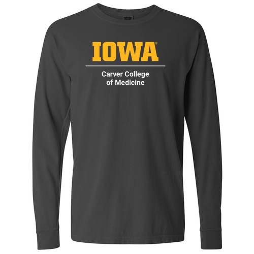 Comfort Colors Ringspun Long Sleeve Tee -- Pepper