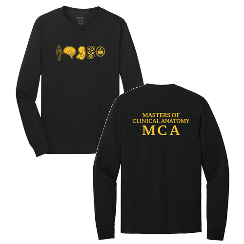 Port and Company Long Sleeve T Shirt -- Jet Black