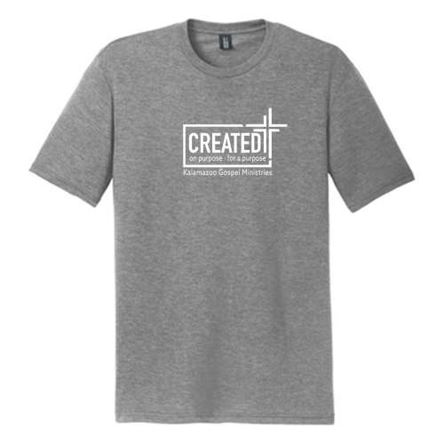 KGM Created District Triblend Tee -- Grey Frost