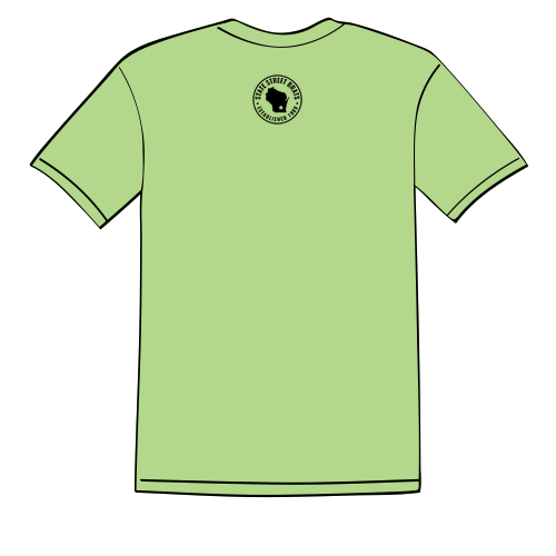 Port and Company 5.4 oz Cotton T-Shirt -- Lime