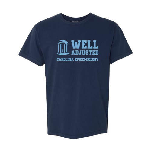 Comfort Colors Unisex Garment-Dyed Heavyweight T-Shirt -- True Navy