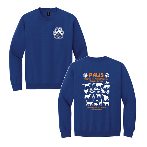 Gildan Heavy Blend Crew Neck Sweatshirt -- Fan Deep Royal