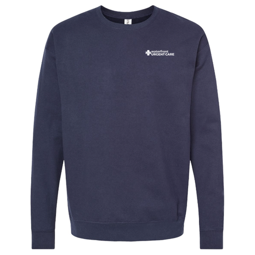 Tultex Fleece Crewneck Sweatshirt -- Navy