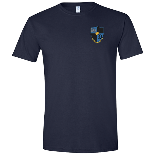 Crest -- SoftStyle Fitted T-Shirt -- Navy