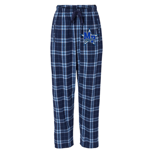 Boxercraft Women's Haley Flannel Pants -- Navy / Columbia
