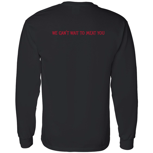 Gildan Heavy Cotton Longsleeve Basic T-Shirt -- Black