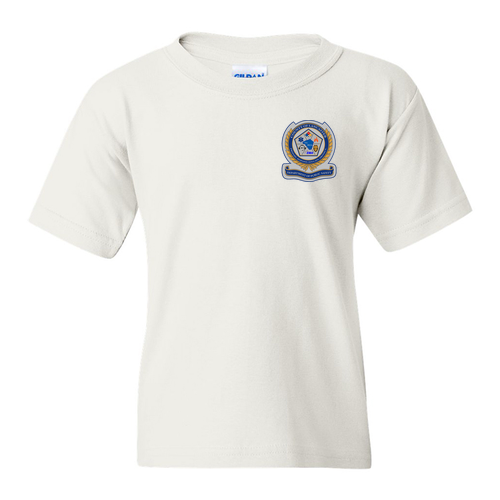 Youth Cotton T-Shirt -- White