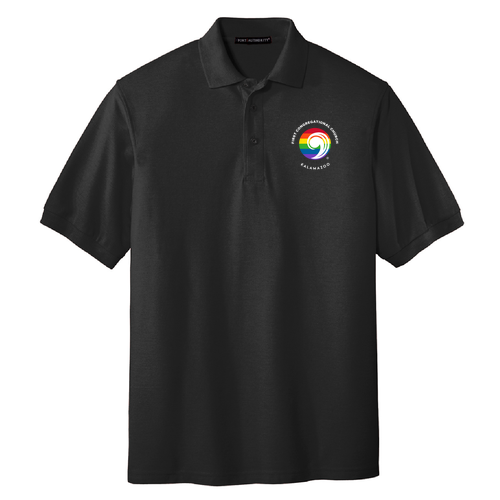Port Authority Silk Touch Sport Shirt -- Black