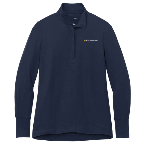 Port Authority Ladies Fairway Stretch 1/4-Zip -- River Blue Navy