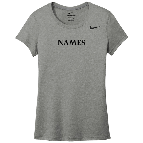 Nike Ladies Team Rlegend Tee -- Carbon Heather