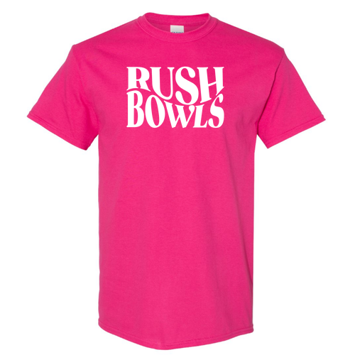 Rush Bowls Warp T-Shirt Heliconia