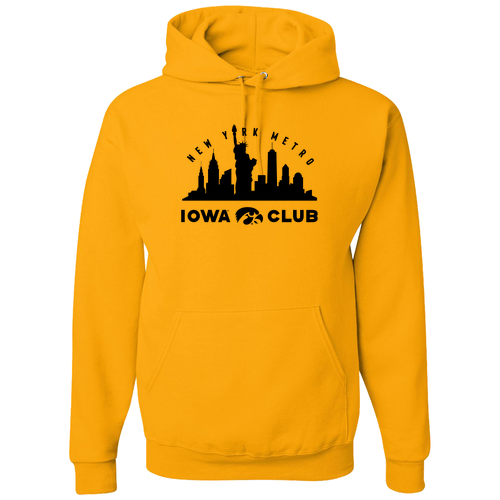 Jerzees 8 oz 50/50 Nublend Adult Hooded Sweatshirt -- Gold