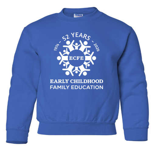 Gildan Heavy Blend Youth Crew Neck Sweatshirt -- Royal