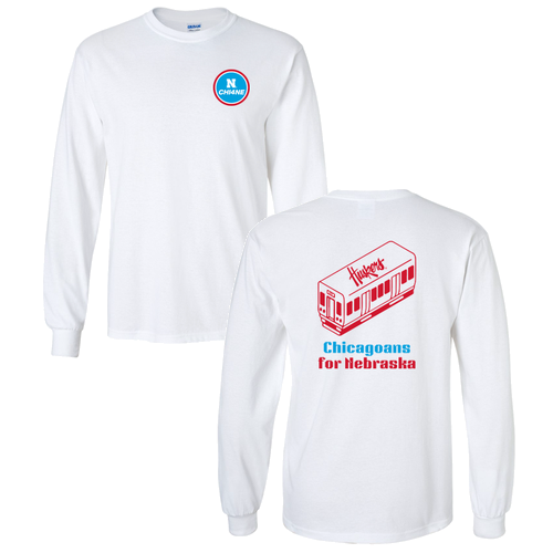 Huskers Subway Long Sleeve Tee