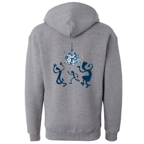 J America Sport Lace Hooded Sweatshirt -- Oxford