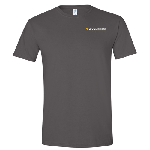 Screen Printed Gildan SoftStyle T-Shirt -- Charcoal