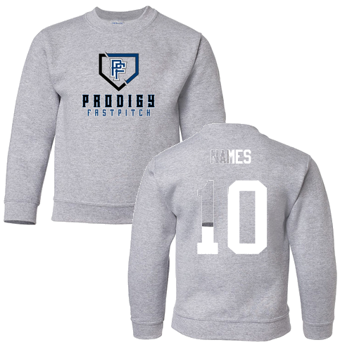 Gildan Heavy Blend Youth Crew Neck Sweatshirt -- Sport Grey