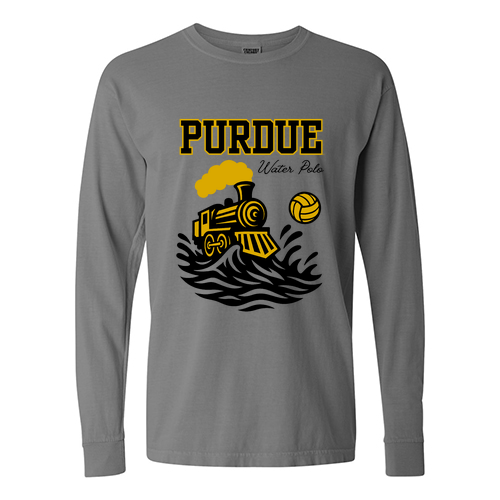 Comfort Colors Ringspun Long Sleeve Tee -- Grey