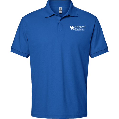 Gildan DryBlend Jersey Polo -- Royal